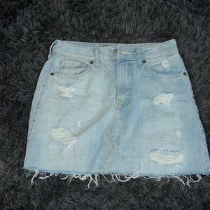 Aeropostale jean skirt